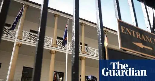 South African man’s visa cancelled after neo-Nazi rally outside NSW parliament
