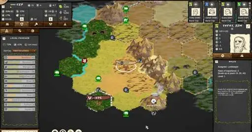 Folk Emerging is a fascinating 4X strategy game about prehistoric nomads that ends where Civilization begins