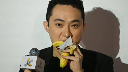 Crypto boss eats banana art he bought for $6.2 million