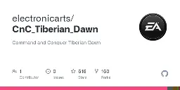 GitHub - electronicarts/CnC_Tiberian_Dawn: Command and Conquer Tiberian Dawn