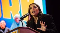 Exclusive: AOC says Hakeem Jeffries primary challenge not a "good idea"