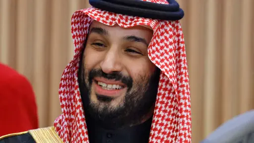 Photo of Saudi Arabia's crown prince inside Jeffrey Epstein's mansion fuels criticism online