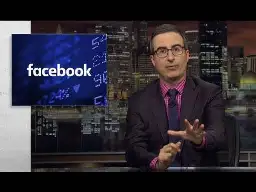 John Oliver Set Up a Guide to Make Your Data Less Valuable to Mark Zuckerberg