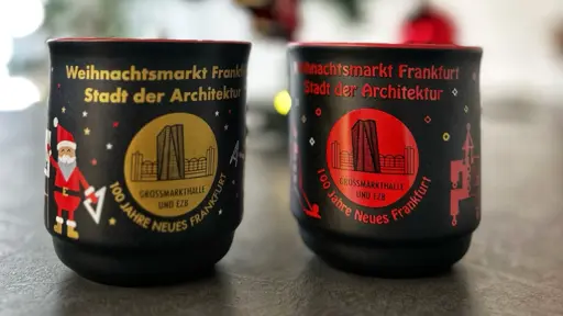 Anderthalb Stunden vor Start: Tassen für Frankfurter Weihnachtsmarkt zurückgerufen