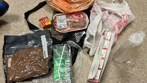 Drone drops steak and crab legs for prisoner feast but South Carolina guards find it first