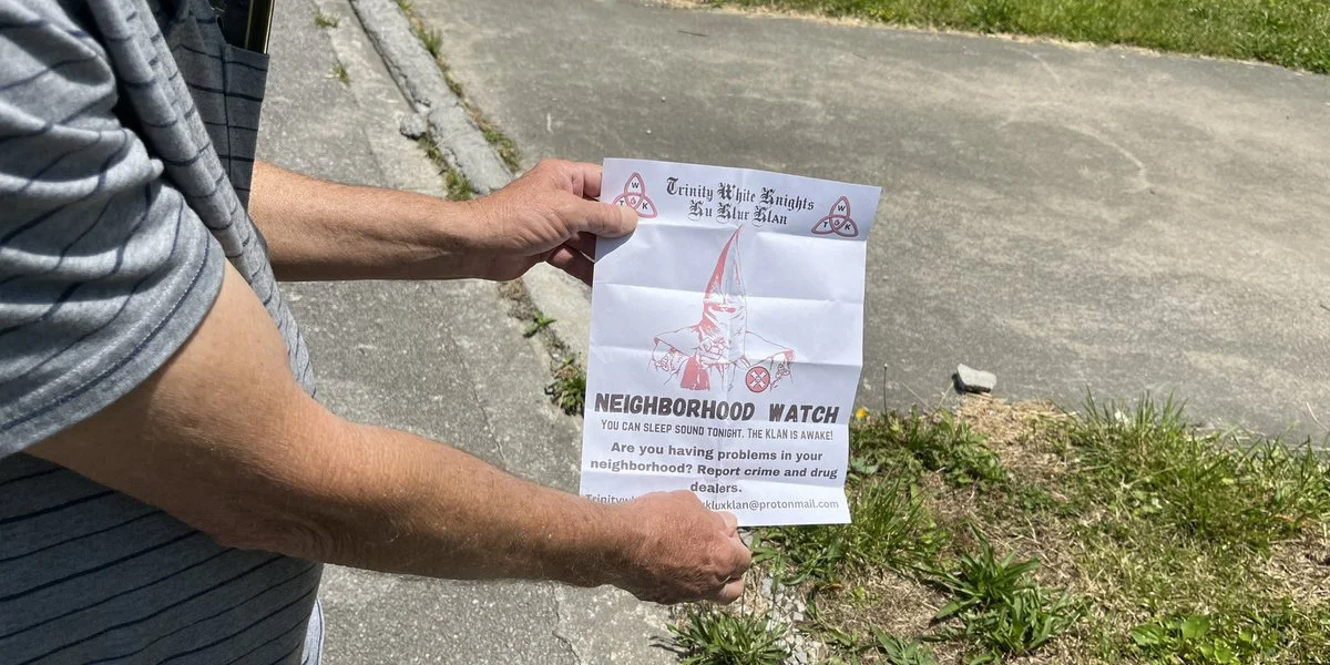 KKK flyers continue to appear in Kentucky neighborhoods