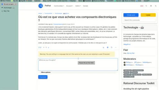 Translate PieFed posts & comments with one click