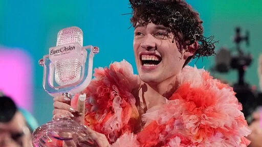 Eurovision champion Nemo returns the winner's trophy to protest Israel's inclusion