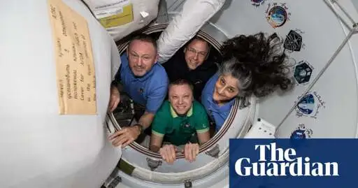 US astronauts stranded on ISS for nine months to return to Earth on Tuesday, Nasa says