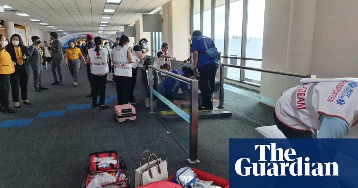 Woman’s leg amputated at Bangkok airport after getting stuck in moving walkway