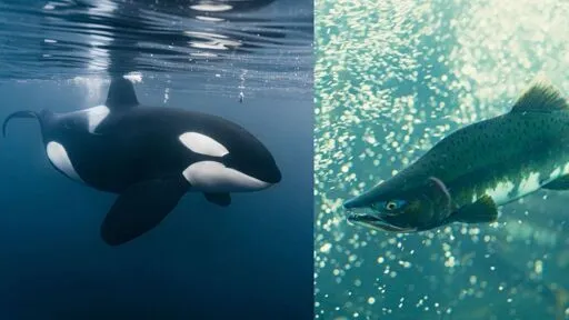 Orcas start wearing dead salmon hats again after ditching the trend for 37 years