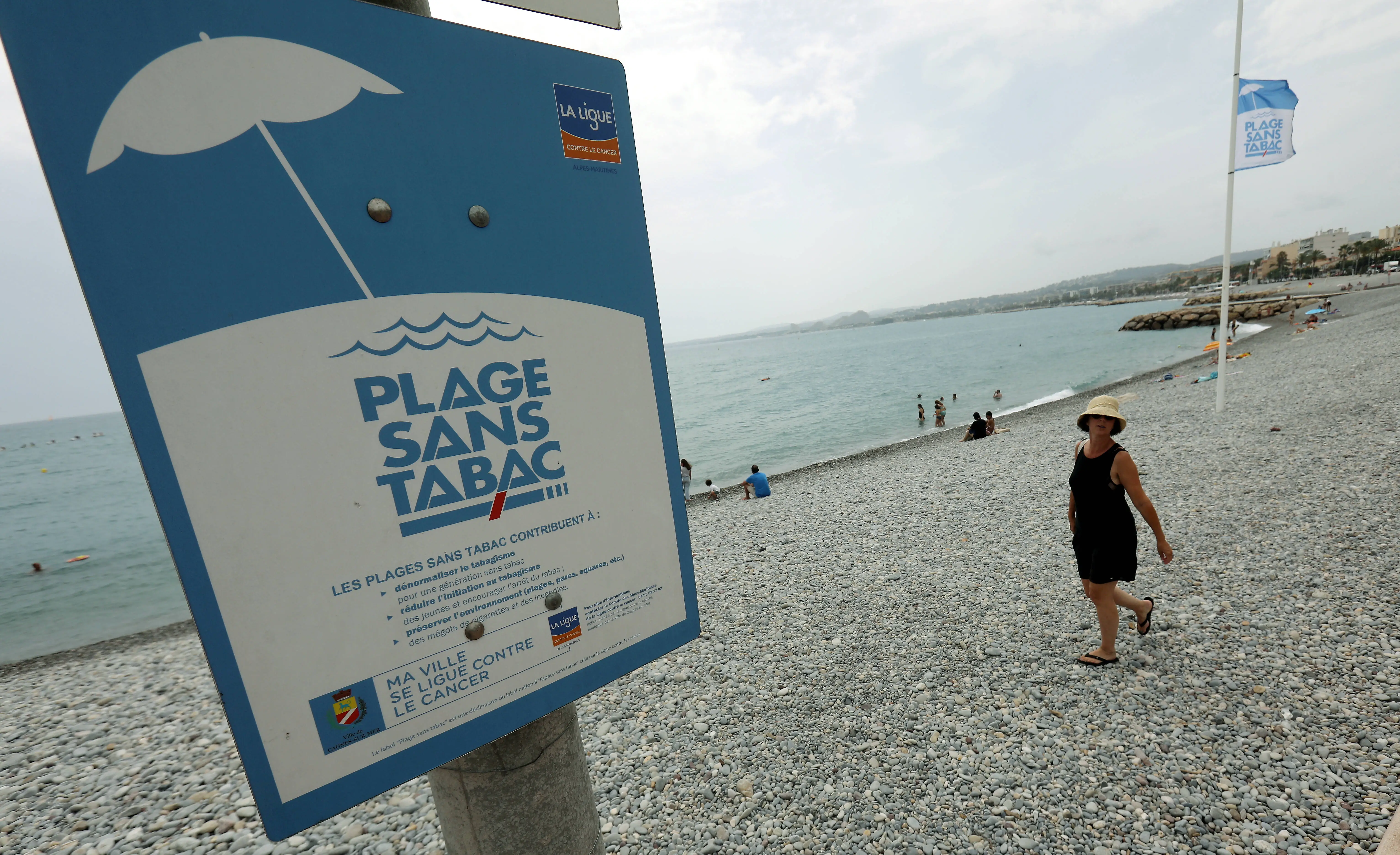 Une commune de la Côte d’Azur interdit le tabac sur toutes ses plages