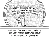 XKCD#3116 Echo Chamber