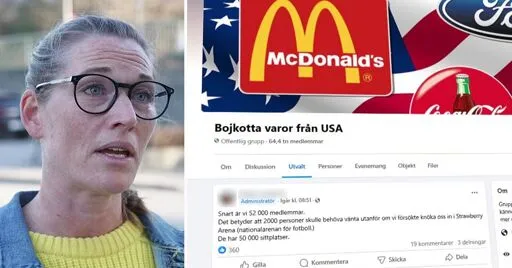 Nästan var tredje svensk har bojkottat amerikanska varor