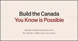 Build Canada 🏗️🇨🇦