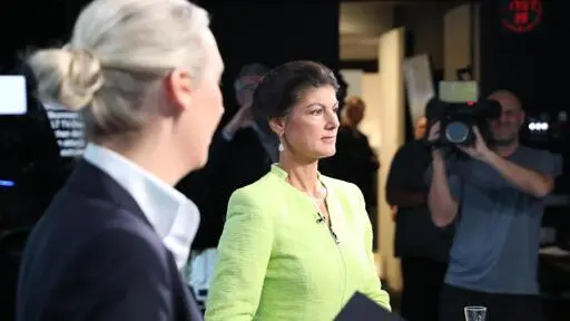 Ukraine-Krieg - Wagenknecht (BSW) und Weidel (AfD) stellen sich hinter Trump-Vorstoß