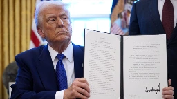 Trump Signs Executive Order Making Official Language Of U.S. Remedial English