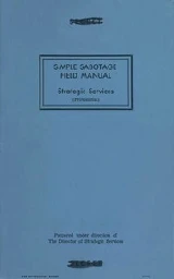 Simple Sabotage Field Manual