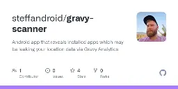 GitHub - steffandroid/gravy-scanner: Android app that reveals installed apps which may be leaking your location data via Gravy Analytics