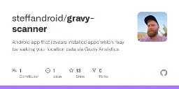 GitHub - steffandroid/gravy-scanner: Android app that reveals installed apps which may be leaking your location data via Gravy Analytics