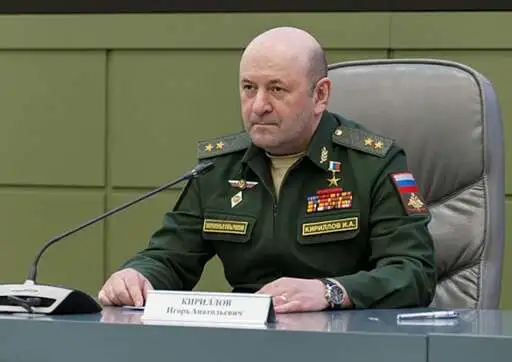 Head of Russia’s nuclear defense forces killed in Moscow bomb attack