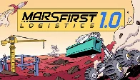 Mars First Logistics, an open world Mars colonization game where you can develop and control vehicles (rovers, flying vehicles) to make money completing construction projects, released on Steam.