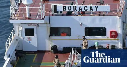 French military boards Russia-linked oil tanker suspected of launching drones