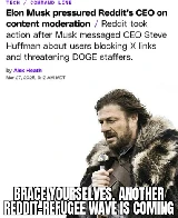 Good luck admins!