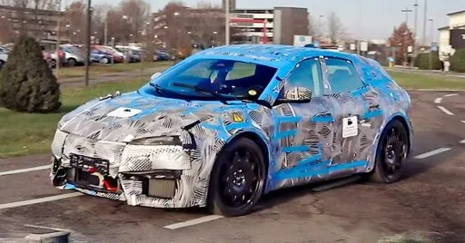 Ferrari's first EV spotted out in the wild teasing a bold new design [Video]