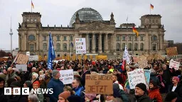 Germany: 160,000 people protest against far-right party in Berlin