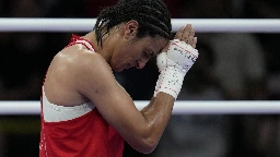 Olympic fans cheer on Imane Khelif during win after she faced days of online abuse