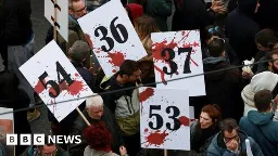 Greeks hold mass protests demanding justice after Tempi train tragedy