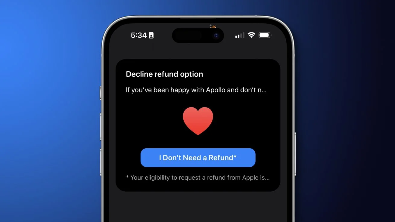 Apollo users, decline your subscription refund while you can