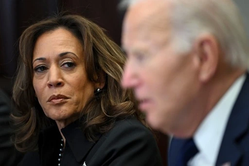 Biden blocked Harris from breaking with him on policy during 2024 race, book alleges