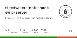 GitHub - streetwriters/notesnook-sync-server: Sync server for Notesnook (self-hosting in alpha)