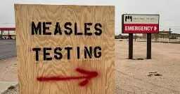 In rural West Texas, a measles outbreak grows with no end in sight