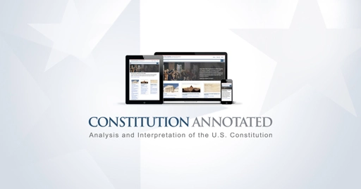 This is not the US constitution; it used to be, but Article I, part of section 8, & all of sections 9 & 10 have been removed - SLRPNK