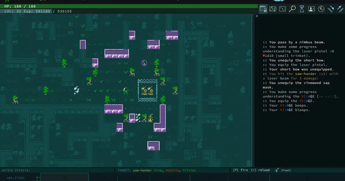 Sci-fantasy roguelike Caves Of Qud is getting a full release in 2024, after 15 years of development