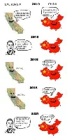 The while the US talks a big game, China plays a big game.