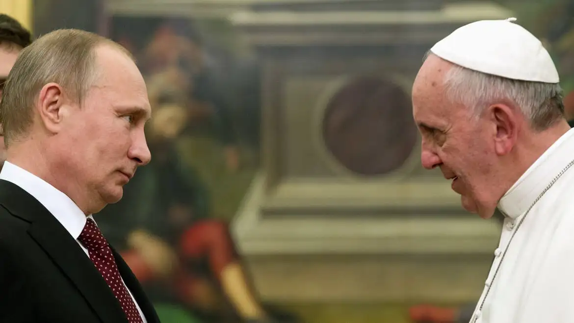 Pope Francis Says NATO Started War in Ukraine by ‘Barking at Putin’s Door’