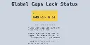 Global Caps Lock Key