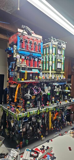 I worked more on the cyber city