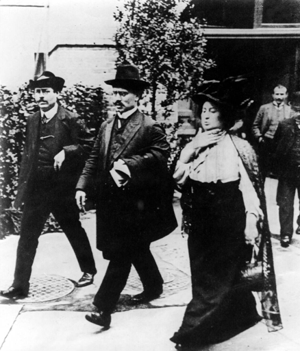 Rosa Luxemburg and Karl Liebknecht