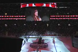 Singer of Canadian anthem at 4 Nations Face-Off changes lyric to protest Trump's 51st state remarks