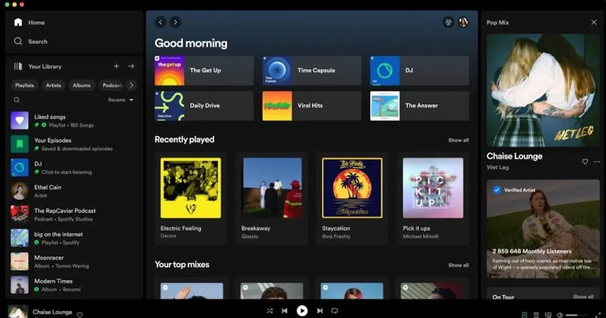 Spotify Desktop app gets a new look and upgraded library features | Engadget