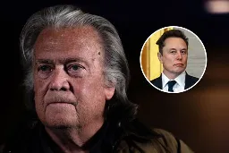 Steve Bannon escalates feud with Elon Musk: 'parasitic illegal immigrant'