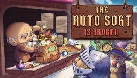 The Auto Sort Is Broken, a game where you play a RPG store owner that organizes NPC players' inventories while listening to their adventure stories, released on Steam