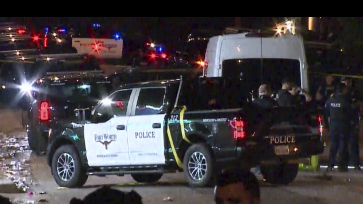 Shots fired into a crowd of hundreds after a holiday festival in Texas leaves 3 dead, 8 injured