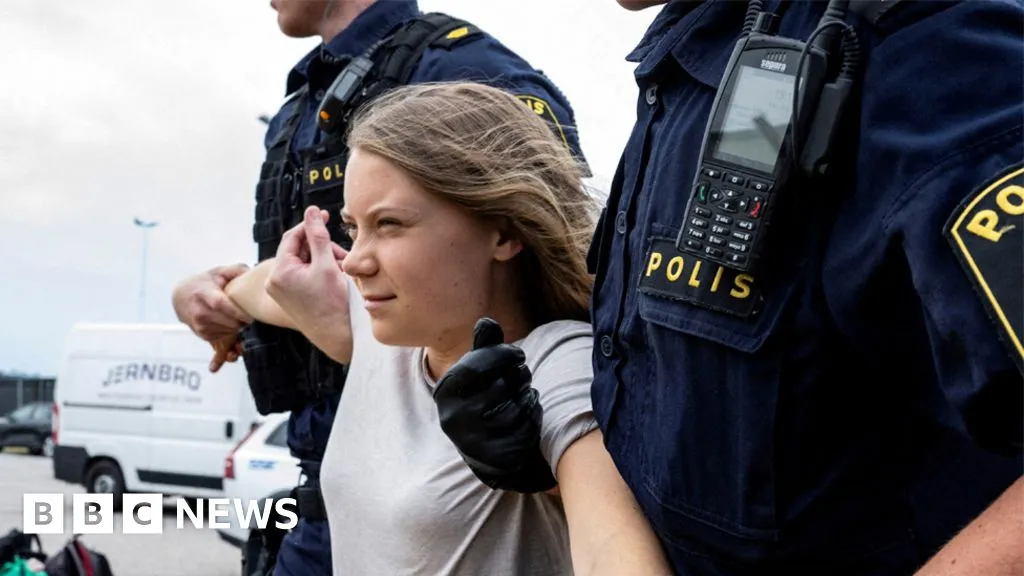 Sweden charges Greta Thunberg for blockading oil port