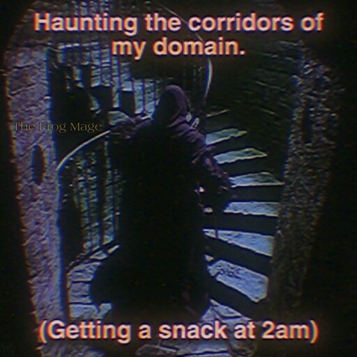 Haunting the corridors of my domain (getting a snack at 2 am)